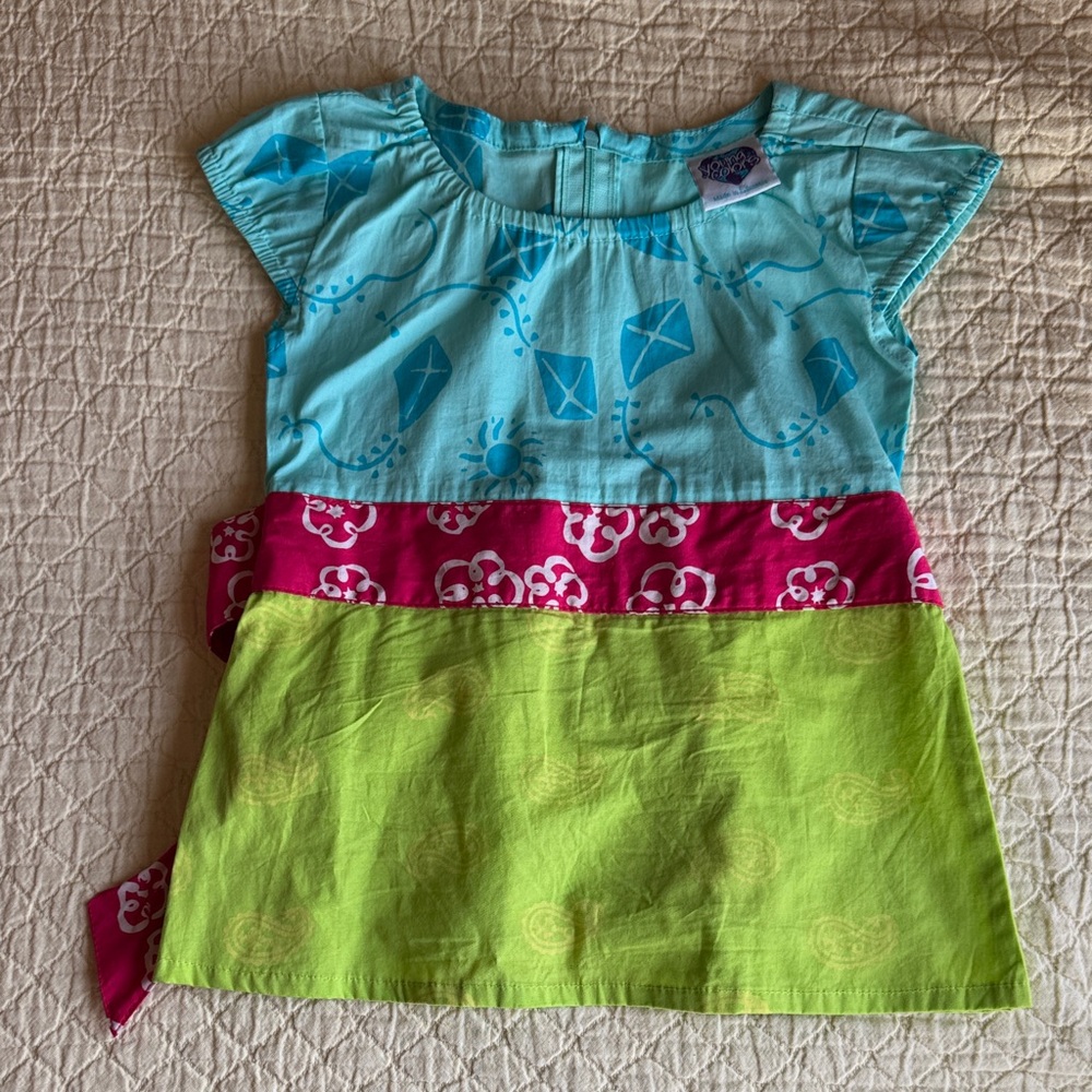 Colorful Kite Print Top Kids